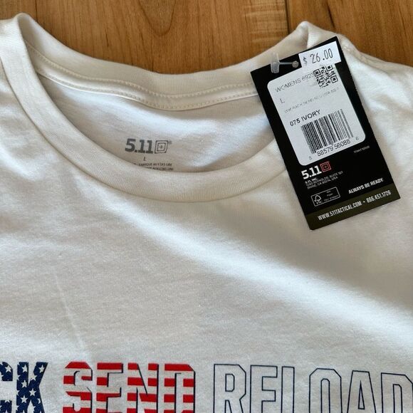 NWT 5.11 Womens Short Sleeve Tee 4th of July Graphic Size Med - Picture 5 of 9